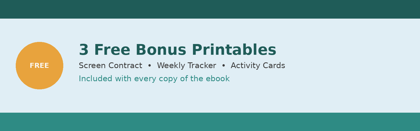 Screen Time Without the Tantrums – Parenting Ebook & Printables for Kids Ages 4-8